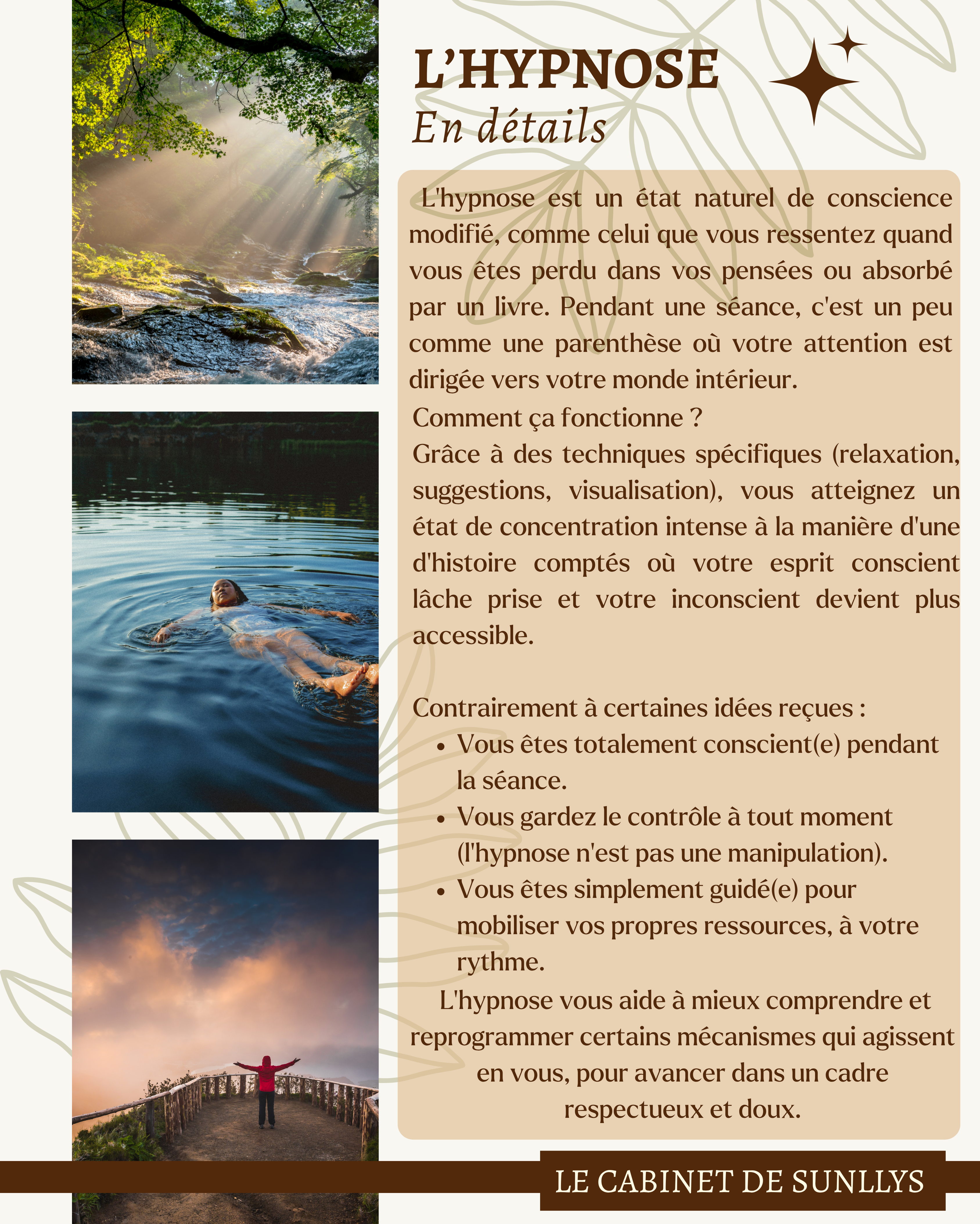 L'hypnose expliquée en détails