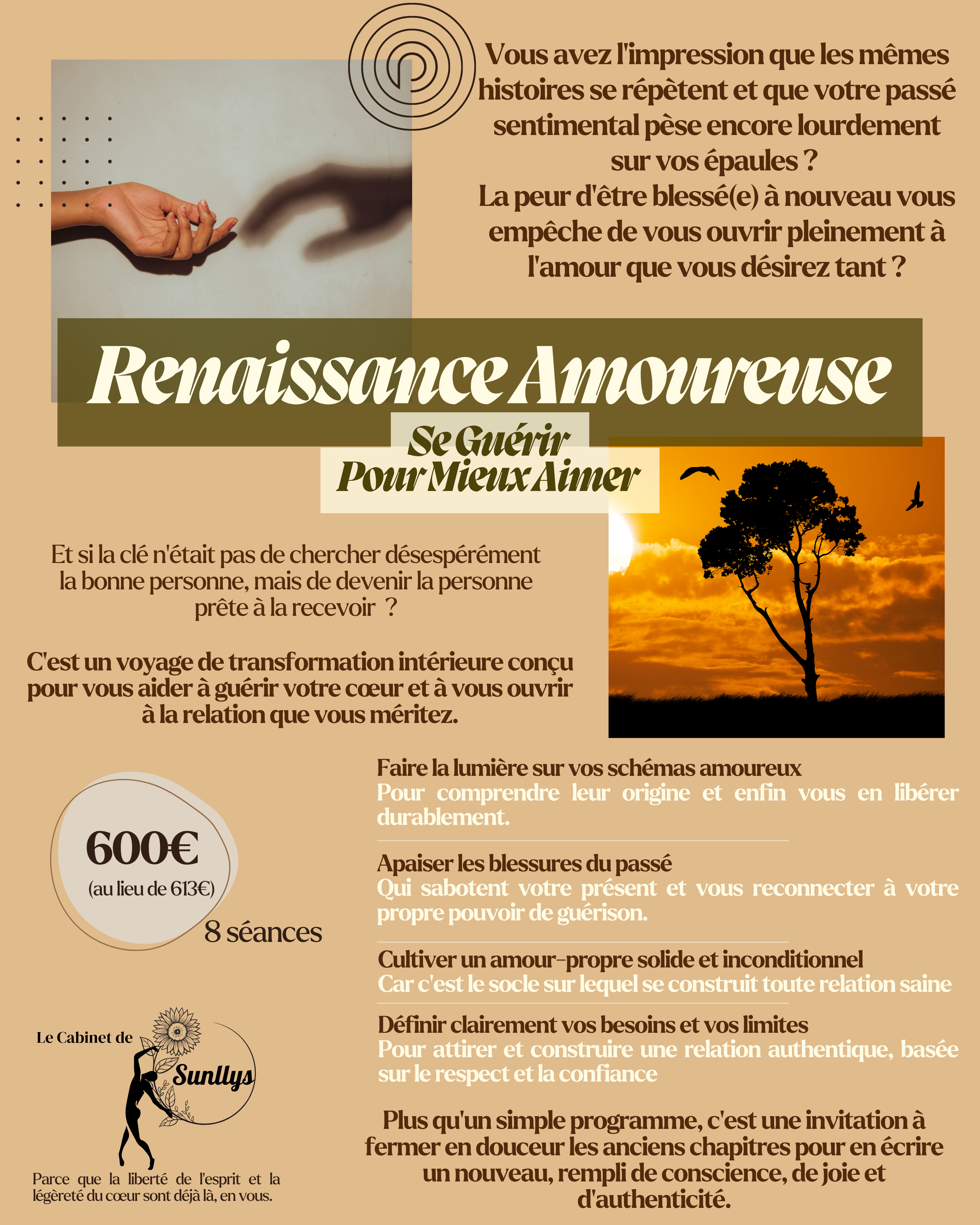 Accompagnement Renaissance Amoureuse par hypnose
